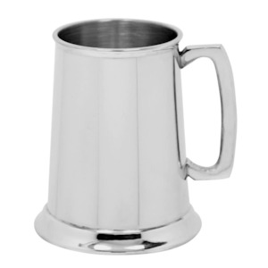 Tankards: British Pewter Tankard Boxed - Add Engraving