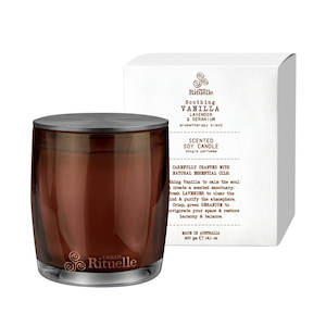 Urban Rituelle Vanilla Lavender & Geranium Scented Soy Candle - 400Gm