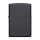 Matte Black Zippo Lighter - Classic Windproof Lighter by Zippo