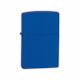 Matte Royal Blue Zippo Windproof Lighter - Add Engraving