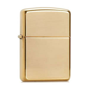 High Polish Brass Zippo - Add Personalisation