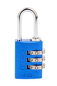 20mm Aluminium Combination Blue ABUS Padlock