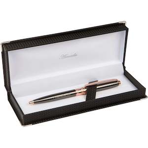 Pens: Classic Rose Gold Pen - Add Personalisation - Mister Minit