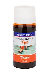 Shoe Care: Suede Nubuck Dye