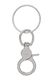 Trigger Snap Hook Key Ring Accessory Chrome