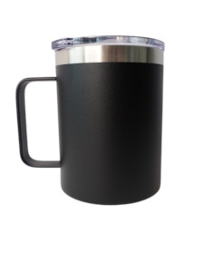 Gifts Under 50: 12oz Black Insulated Travel Mug
