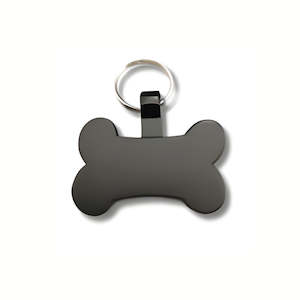 Pet Tags: Matte Coloured Bone Pet Tags