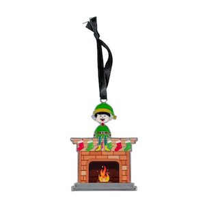 Keepsakes: Elf By Chimney Christmas Keepsake