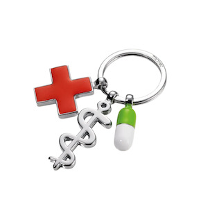 Medical Charms Keyring