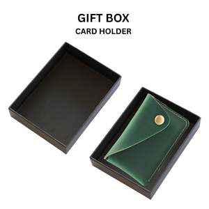 Business: Enclosed Leather Card Holder