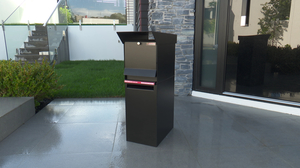 Products: Parcel Protector Without/With Galvanized Mounting Stand