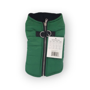 ZIP-UP DOG PUFFER VEST