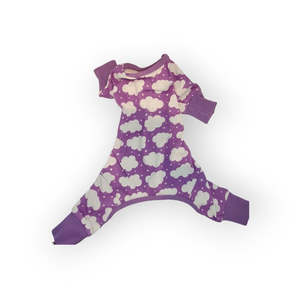 Dog Pyjamas: Cuddleup Pup Dog Pajamas-Fluffy Clouds