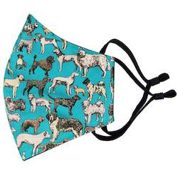 Face Masks: Parisian with Liberty Face Mask - Best in Show