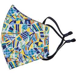 Face Masks: Parisian with Liberty Face Mask - LIMITED EDITION - Harbour Breeze