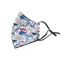 Parisian Petits - KIDS FACE MASK - Queue For The Zoo