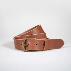 Everyday Classic Leather Belt - Tan
