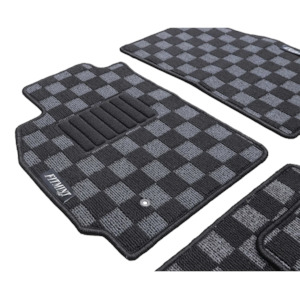 Chequer Floor Mats: CHECKER Floor Mats Mitsubishi Lancer Evo 7 / 8 / 9 RS GSR (LHD)