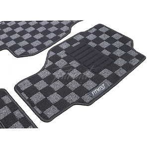 Chequer Floor Mats: CHECKER Floor Mats Nissan Skyline R31 GTS-R (All Variants)