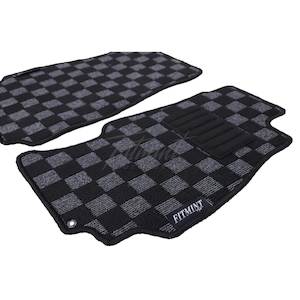 Chequer Floor Mats: CHECKER Floor Mats Nissan 350Z ( Z33 ) Fairlady Z (RHD)
