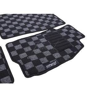 Mitsubishi Floor Mats: CHECKER Floor Mats Mitsubishi Lancer Evo 4 / 5 / 6 RS GSR