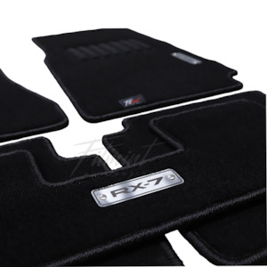 Mazda Floor Mats: Rear Floor Mats Mazda FC RX7 (FC3S) SAVANNA 1985-91 (RHD)