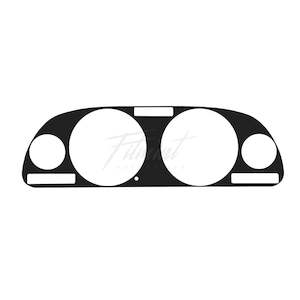 Cluster Fascia: Nissan C34 Stagea Cluster Facia