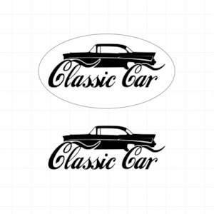 Classic Car Belair - Vinyl Decal