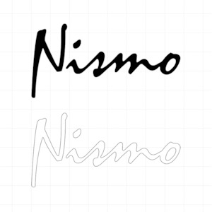 Car Parts And Accessories: Nismo Logo - Vinyl Decal