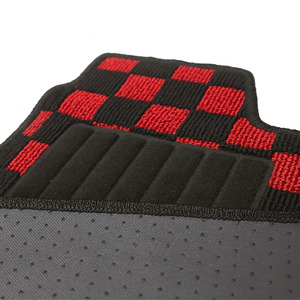 Chequer Floor Mats: Checker Floor Mats to suit Mazda NA MX5 1989 LHD