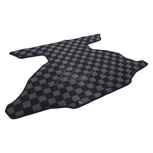 Chequer Boot Mats: Checker Boot Mat to suit Nissan Z34 Fairlady 370z 2008