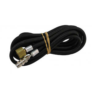 Air Brushes: 8ft Braided Hose with Quick Disconnect