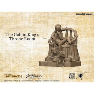 Figurines: Jim Henson's Collectible Models: The Goblin King's Throne Room