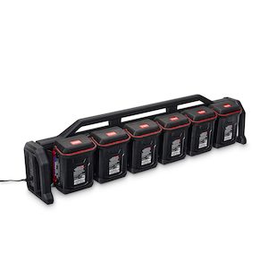 Toro 60V MAX Flex-Force 12A 6-Pod Li-Ion Charger