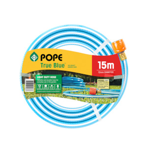Pope True Blue Garden Hose (12mm) | 15m Fitted