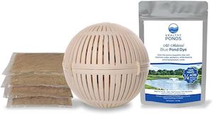 Pond Cleaner + Supplement + Dye Bundle - Blue Dye
