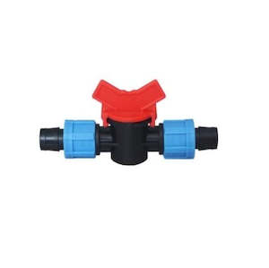 Drip Tape Fittings: Toro Aqua-Traxx Pro-Loc Shut-Off Valve (16 mm)