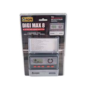 Residential Irrigation Controllers: Pope Digi Max 8 - 8 Station Controller