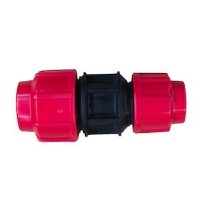 Mdpe Compression Fittings: MDPE Reducing Coupler - RED