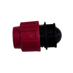 Parkland: MDPE End Cap - Red