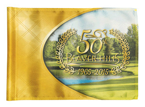 Standard Golf Customized Dye-Sublimated Flags