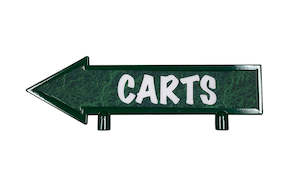 Golf Course Signs: Standard Golf Direction Arrows