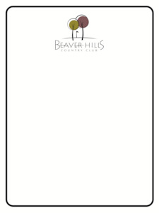 Golf Course Signs: Standard Golf Customized Dye-Sub Aluminum Signs