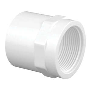 Pipe Fittings: 25mm Spigot x 25mm BSP Female Faucet Adaptor