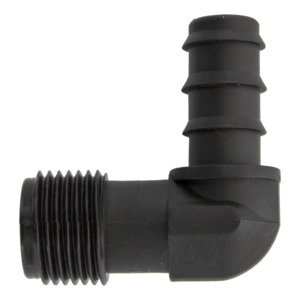 Rain Threaded Barbed Elbow
