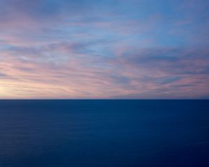 Harry Culy: Seascape #11 (Orange Dawn with Clouds)