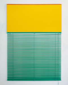 Untitled Blind (Green & Yellow)