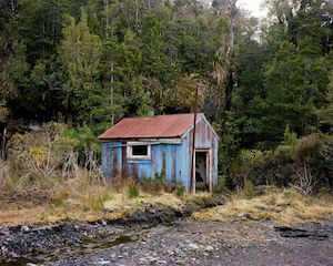 Winter, Powerhouse at the Old Escarpment Mine, Denniston Plateau