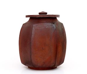 Woodfired Pots From The Kamaka Collection: Hexagonal Jar