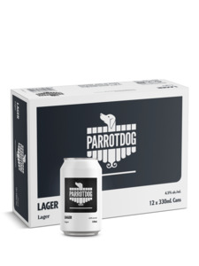 Core Range Series: Parrotdog Lager | 12 x 330mL cans